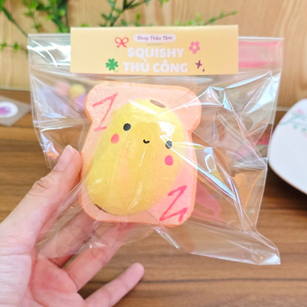 Squishy Thủ Công BÁNH CHUỐI Dễ Thương Giải Tress [Shop Thảo Tâm]